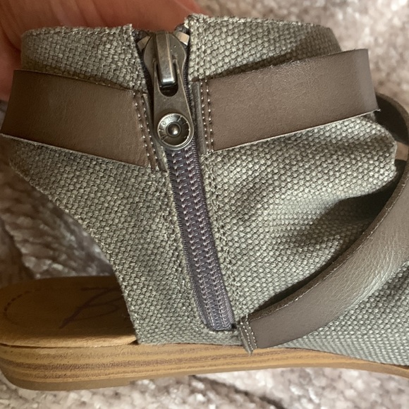 Blowfish Malibu wedge sandals - size 7.5 - Picture 11 of 15